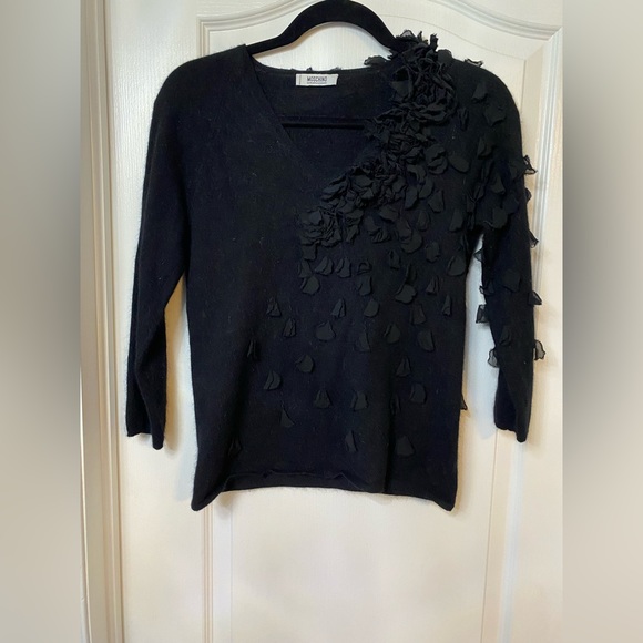 Moschino cheap and chic angora virgin wool sweater size S - Picture 2 of 11